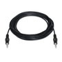 Aisens Cable de Audio Estéreo Jack 3,5mm Macho a Jack 3,5mm Macho, 10m, Negro